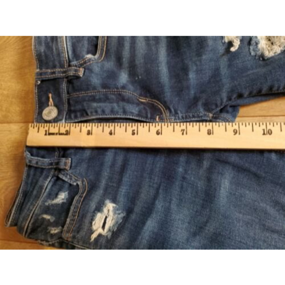 2020 American Eagle Womens Next Level Stretch Jegging Crop High Rise Jeans Sz 00 - Picture 7 of 7